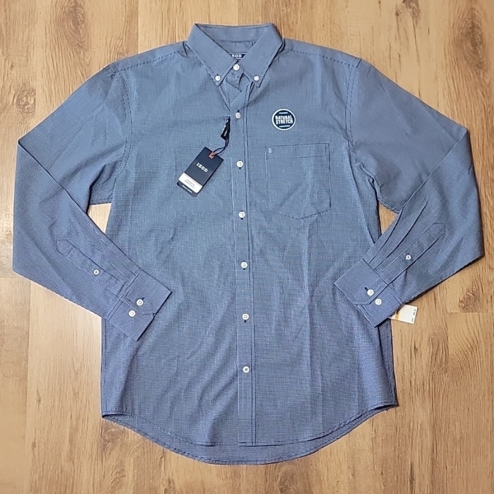 Brand new! IZOD Natural Stretch Button Down